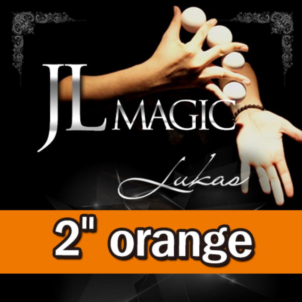 JL루카스볼2인치(노멀공3개+트릭공1개)주황색(JL Lukas Balls 2&#039; Orange)