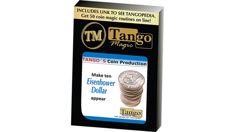 Tango Coin Production - Eisenhower Dollar D0187 (Gimmicks and Online Instructions) by Tango - Trick