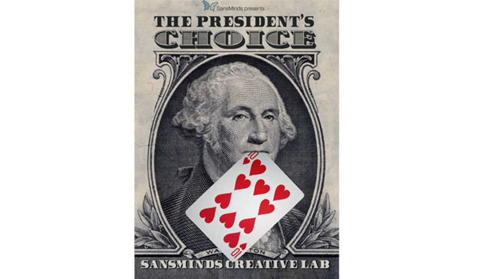The President&#039;s Choice (DVD and Gimmicks)  by SansMinds - DVD