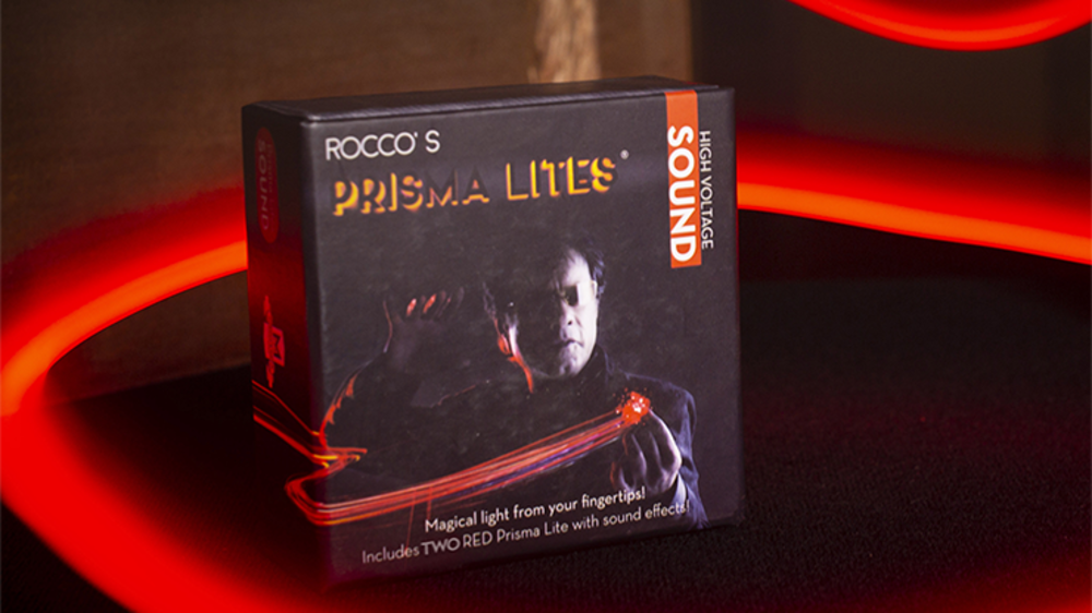 Rocco&#039;s Prisma Lites SOUND Pair (High Voltage/Red) - Trick