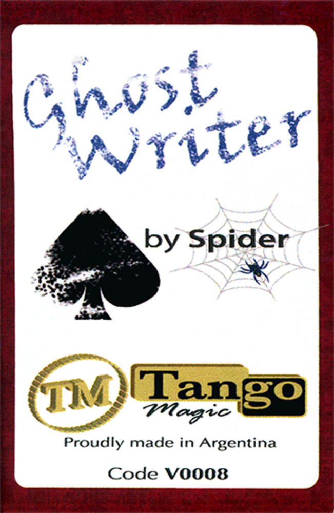 Ghost Writer (v0008)by Spider &amp; Tango Magic - Tricks