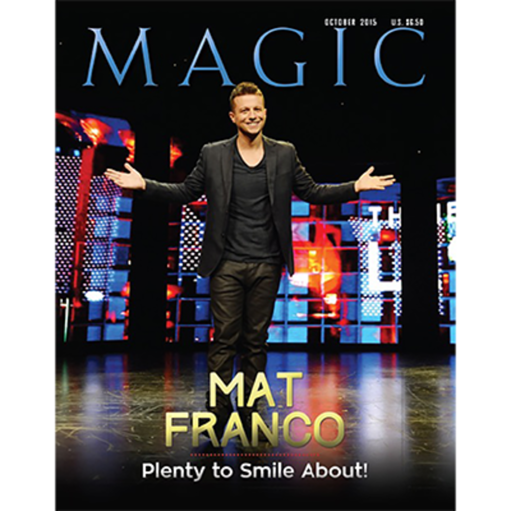 Magic Magazine &quot;Mat Franco&quot; October 2015 - Book
