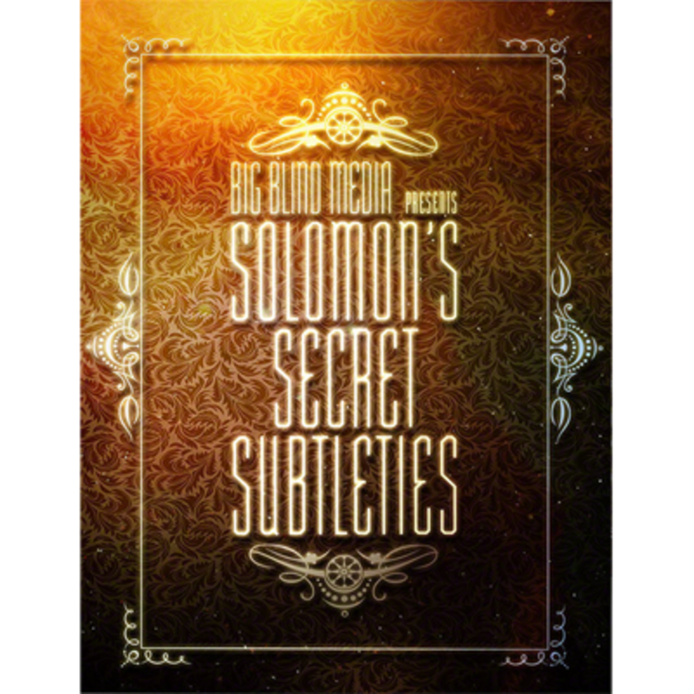 Solomon&#039;s Secret Subtleties by David Solomon video DOWNLOAD