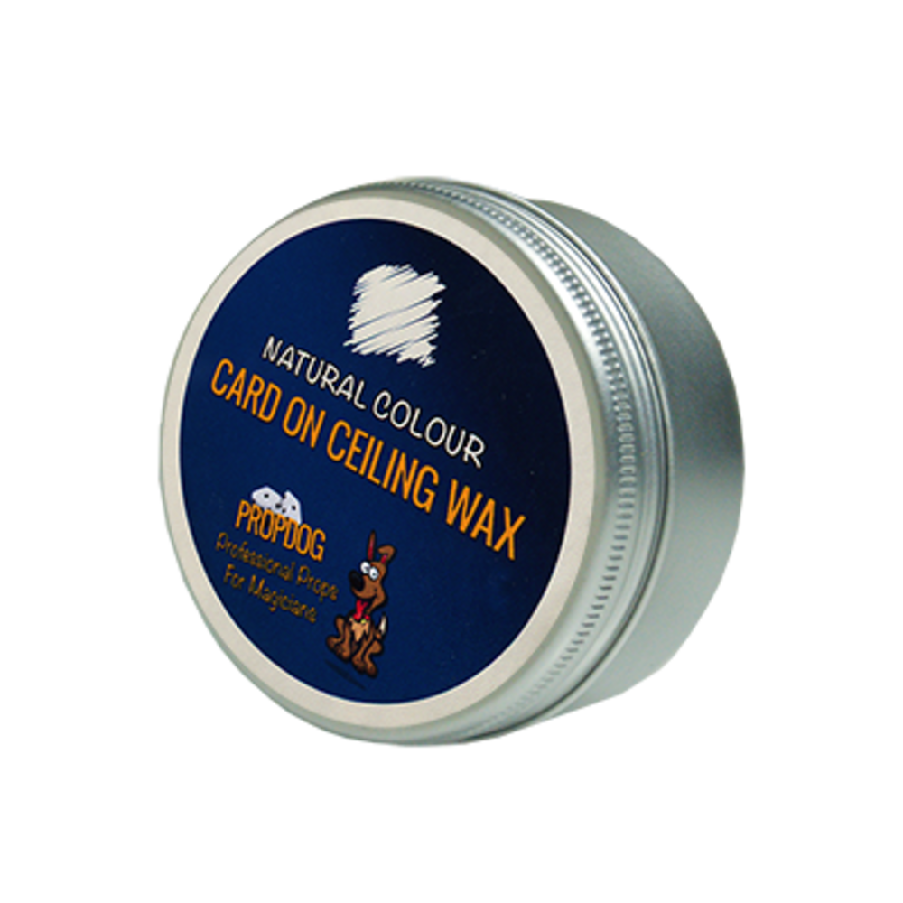 Card on Ceiling Wax 50g (Natural) by David Bonsall and PropDog - Trick