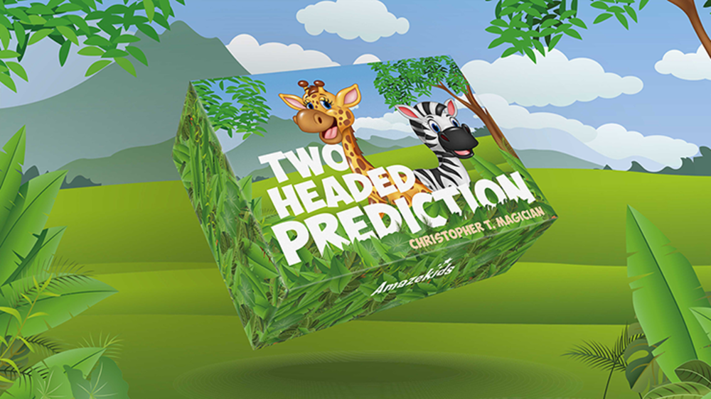Two-Headed Prediction (Gimmicks and Online Instructions) by Christopher T. Magician - Trick