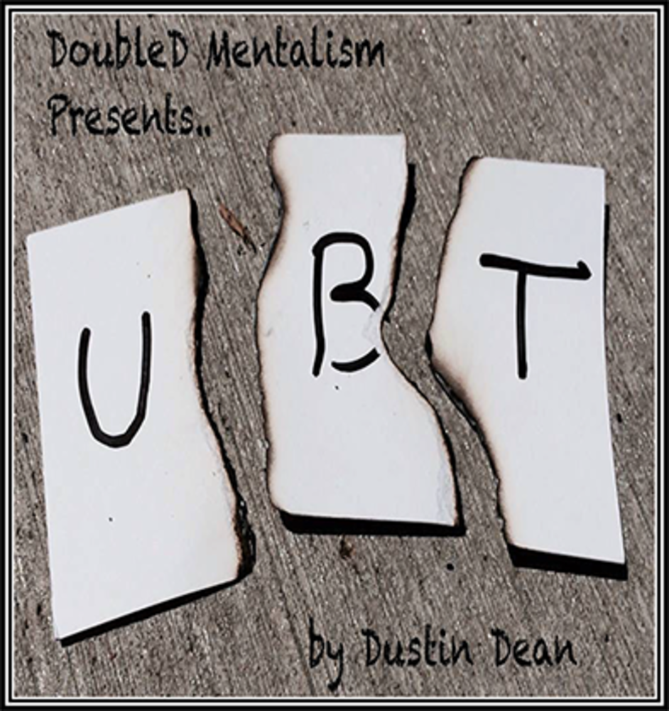 UBT (Underground Bottom Tear) by Dustin Dean eBook - DOWNLOAD