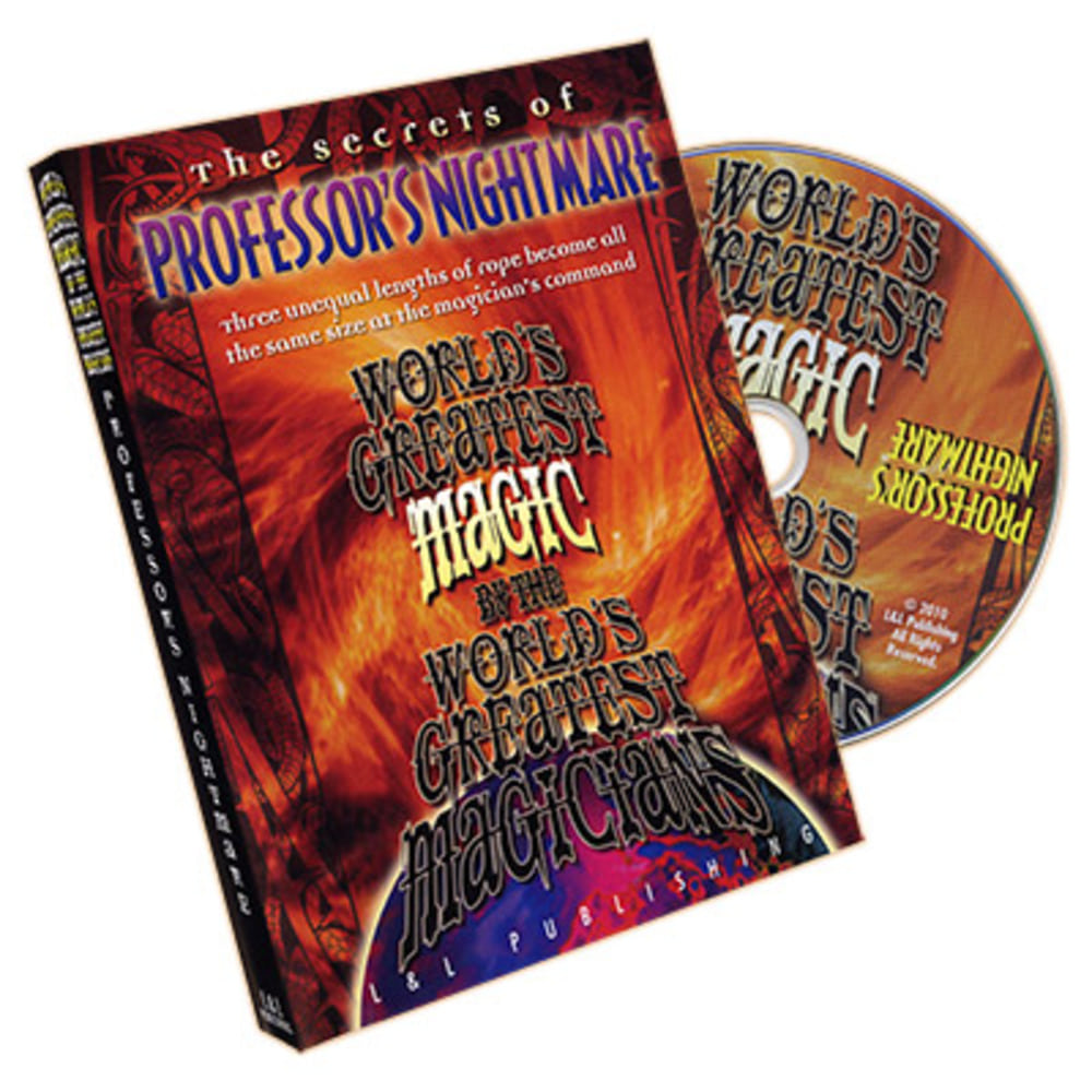 Professor&#039;s Nightmare (World&#039;s Greastest Magic) - DVD