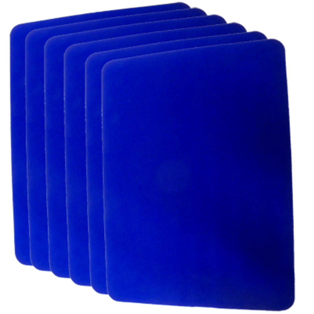 Close Up Pad 6 Pack LARGE (Blue 12 inch  x 17 inch) by Goshman - Trick