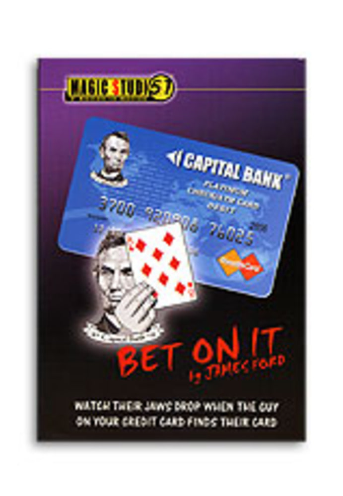 Bet on It Credit Card trick James Ford &amp; Magic Studio 51