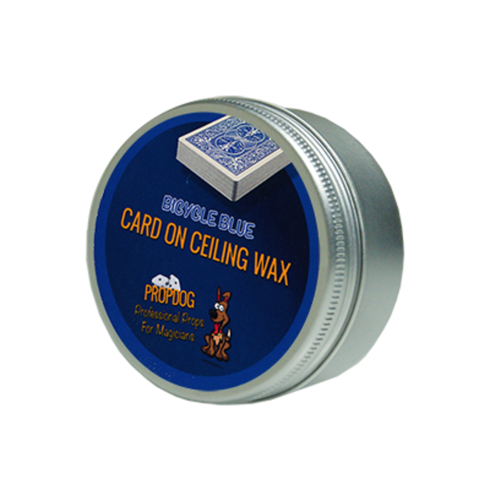 Card on Ceiling Wax 15g (blue) by David Bonsall and PropDog - Trick