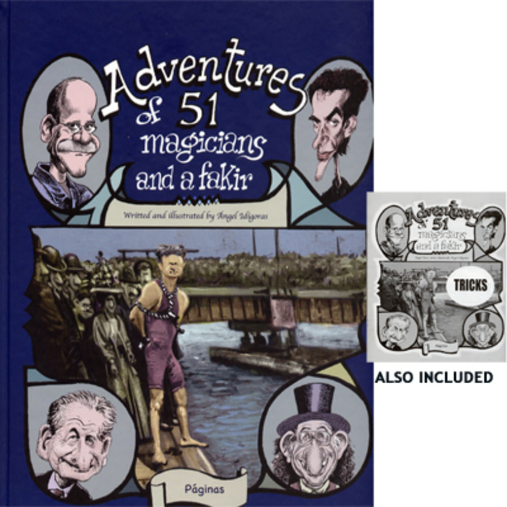 Adventures of 51 Magicians (Book &amp; Pamphlet ) by Angel Idigoras - Book