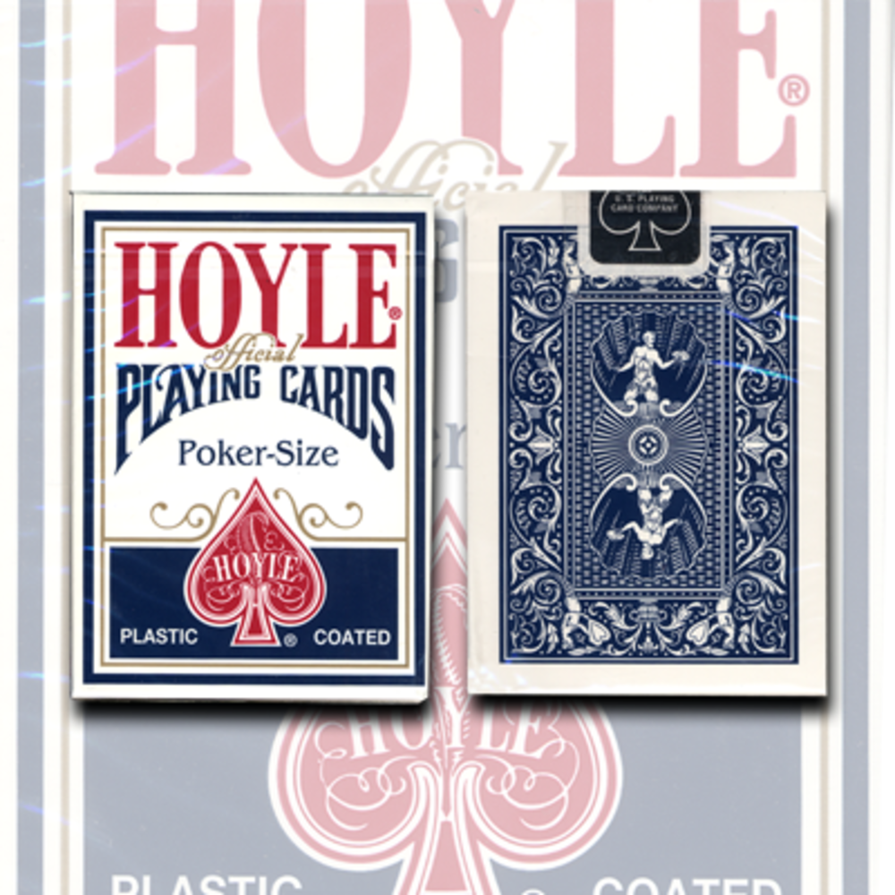 호일포커덱-블루(Cards Hoyle Poker deck blue USPCC)