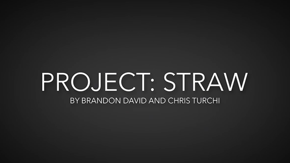 Project Straw by Brandon David &amp; Chris Turchi video DOWNLOAD