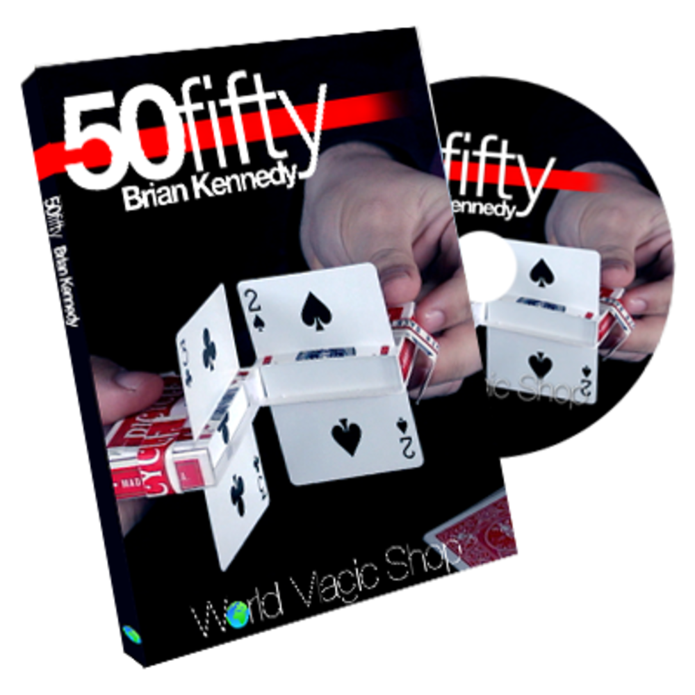 50 Fifty (DVD and Gimmick) by Brian Kennedy - DVD