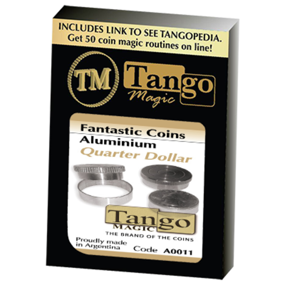 Fantasic Coins Quarter Dollar Aluminum (A0011) (Made with Real Coins) by Tango-Trick