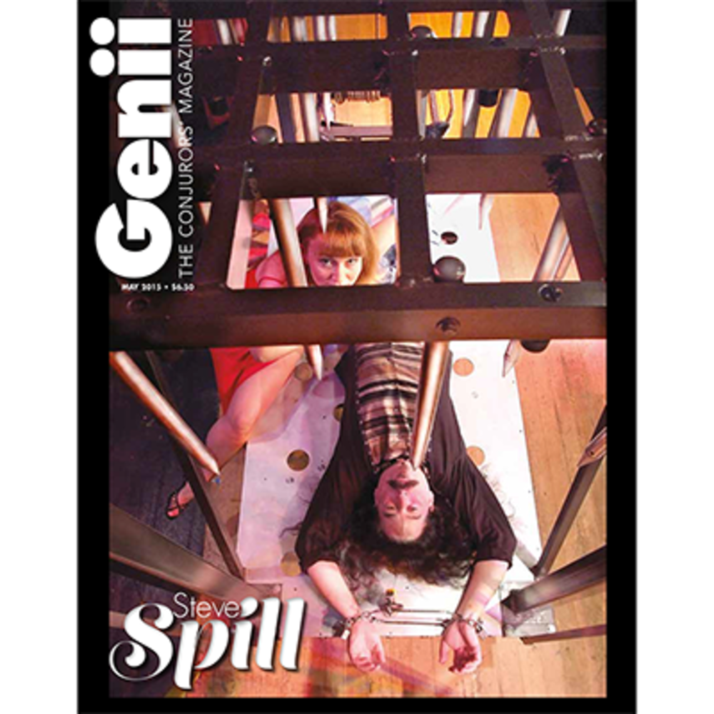 Genii Magazine &quot;Steve Spill&quot; May 2015 - Book
