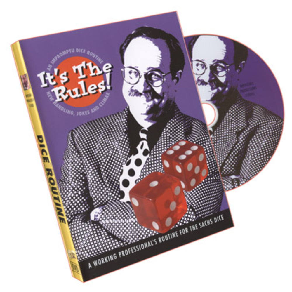 It&#039;s The Rules ( DICE ROUTINE ) by Bob Sheets - DVD