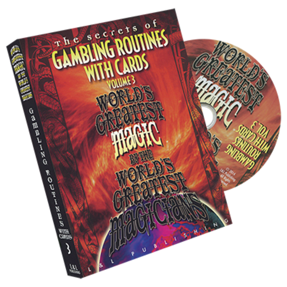 Gambling Routines With Cards Vol. 3 (World&#039;s Greatest) - DVD