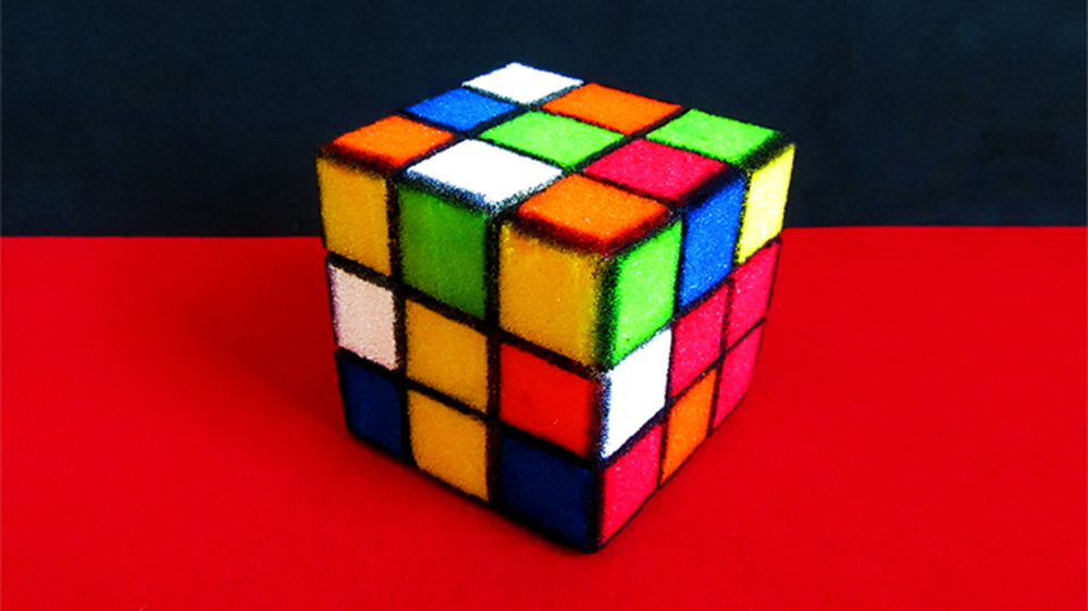 Sponge Rubik&#039;s Cube by Alexander May - Trick