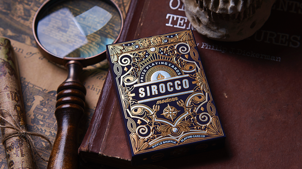 시로코 모던 카드(Sirocco Modern Playing Cards by Riffle Shuffle)