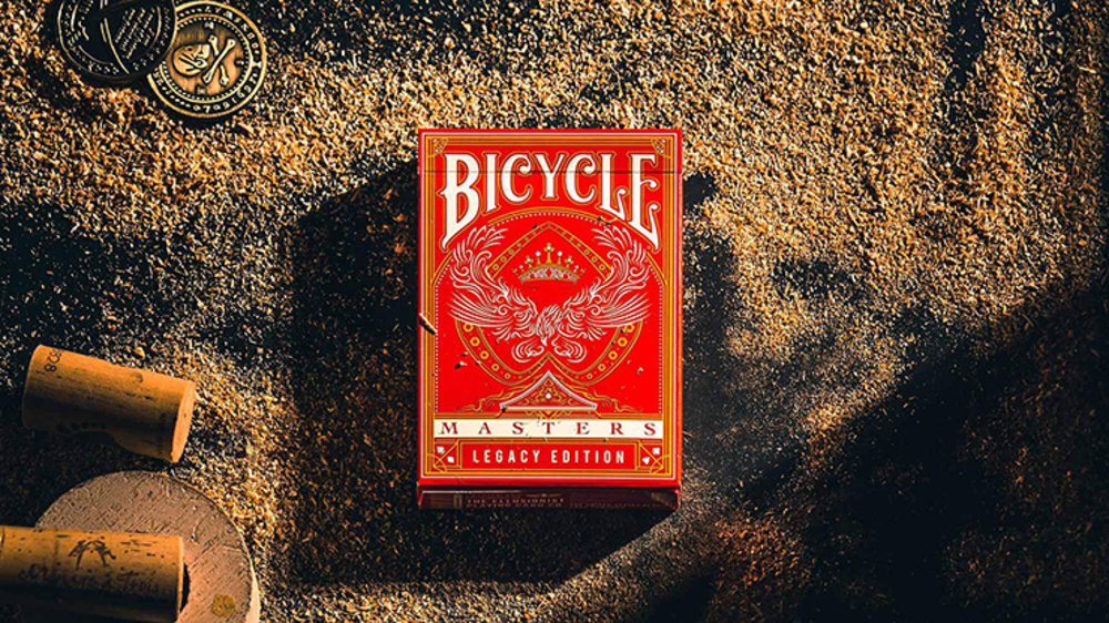 레거시 에디션 바이시클 레드 마스터스(Bicycle Red Legacy Masters Playing Cards)