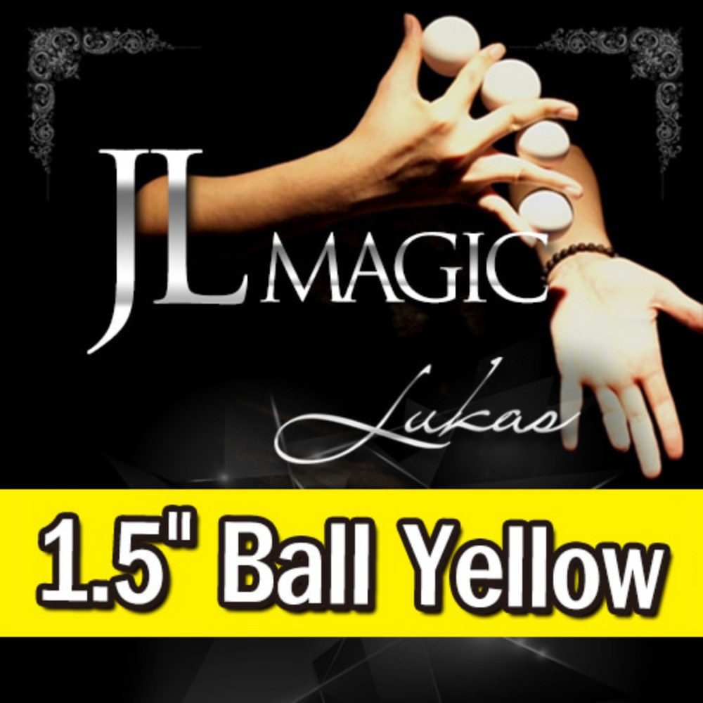 JL루카스볼1.5인치_노랑색볼1개(JL Lukas Balls 1.5&#039; Ball Only_Yellow)