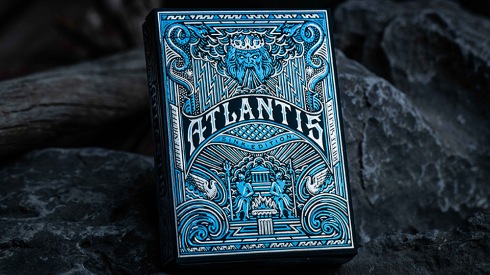 아틀란티스 싱크 에디션 덱(Atlantis Sink Edition Playing Cards by Riffle Shuffle)