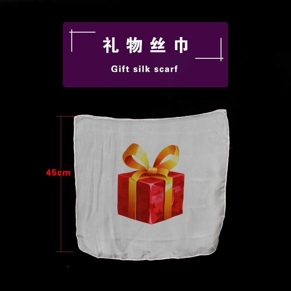 (VB매직)선물실크(Gift pattern silk scarf)(VB매직)선물실크(Gift pattern silk scarf)