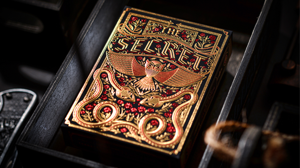 더 시크릿 스칼렛 플레잉카드(The Secret Scarlet Edition Playing Cards by Riffle Shuffle)