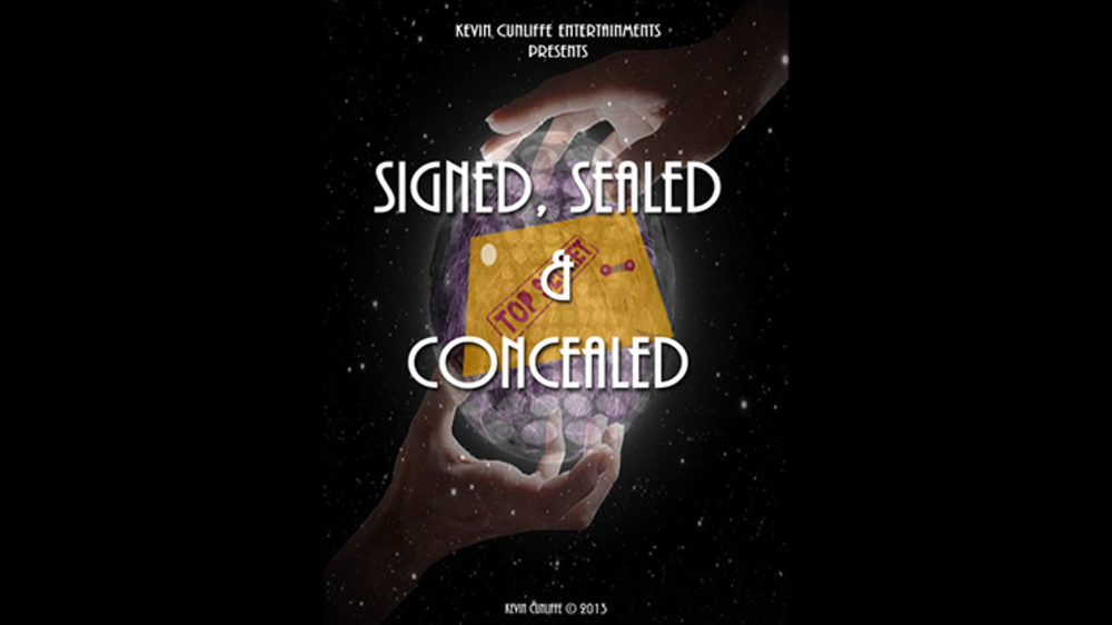 Signed, Sealed &amp; Concealed by Kevin Cunliffe mixed media DOWNLOAD