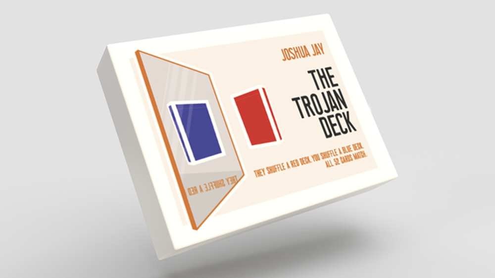 Trojan Deck Standard Index (Gimmicks and Online Instructions) by Joshua Jay - Trick