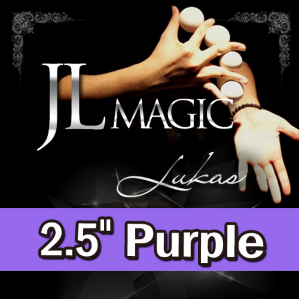 JL루카스볼2.5인치(노멀공1개+트릭공2개)보라색(JL Lukas Balls 2.5&#039; Purple)