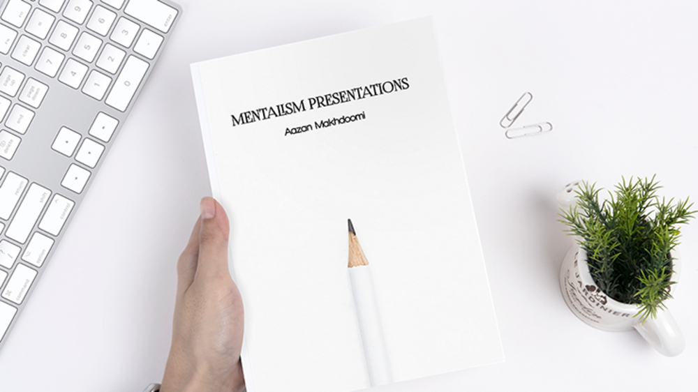 MENTALISM PRESENTATIONS by Aazan Makhdoomi &amp; Luca Volpe Productions - Book