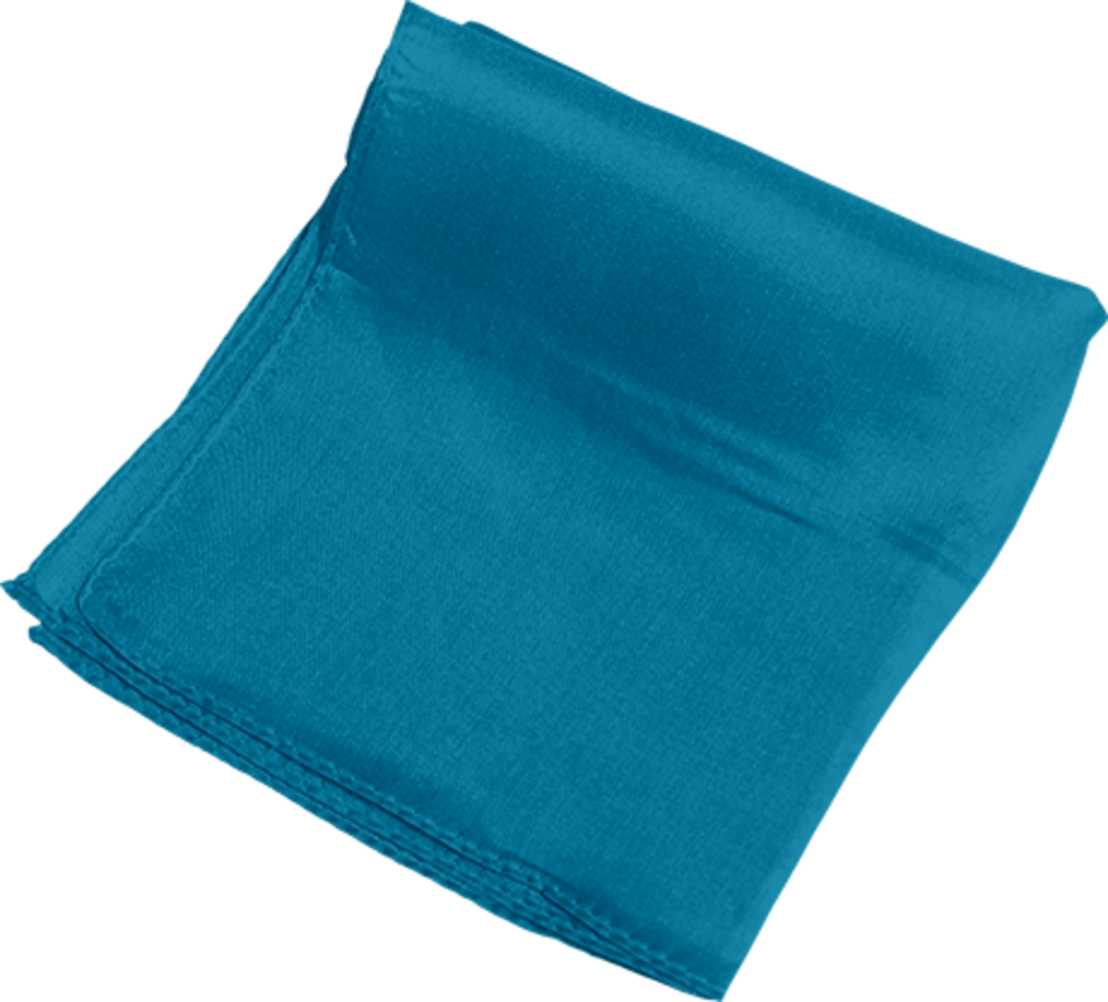 Silk 18 inch (Turquoise) Magic by Gosh - Trick