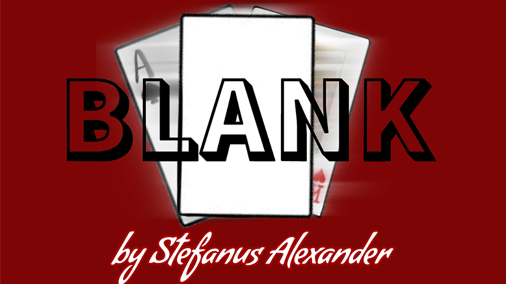 BLANK by Stefanus Alexander video - DOWNLOAD