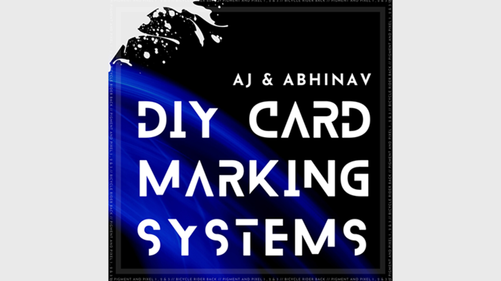 DIY Card Marking Systems by AJ and Abhinav eBook - DOWNLOAD