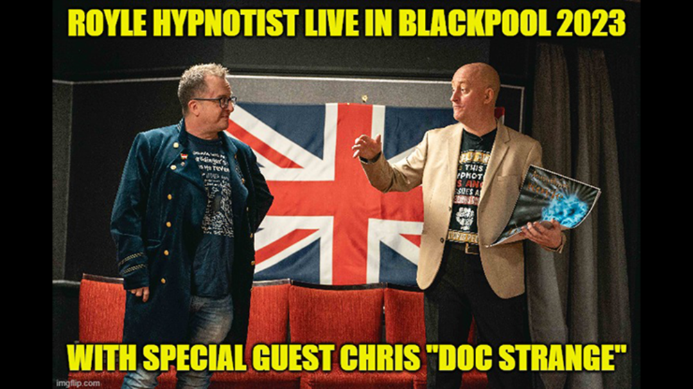 Royle Hypnotist Live in Blackpool 2023 Exposing the True Inside Secrets of Stage Hypnosis,Street Hypnotism &amp; Combining Hypnotic Techniques with Magic &amp; Mentalism by Jonathan Royle - Mixed Media DOWNLOAD