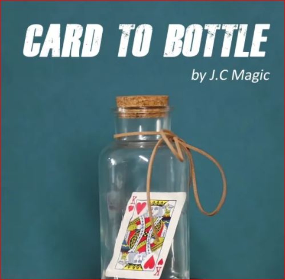 병안에카드넣기 CARD TO BOTTLE by J.C Magic병안에카드넣기 CARD TO BOTTLE by J.C Magic
