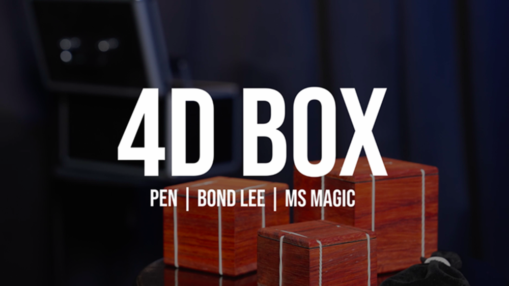 4D BOX (NEST OF BOXES) by Pen, Bond Lee &amp; MS Magic - Trick
