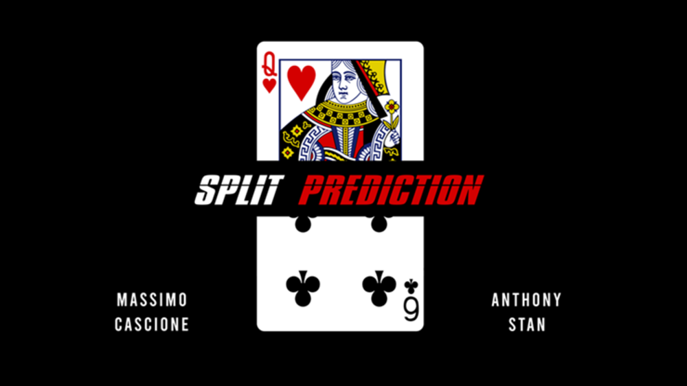 Split Prediction Red (Gimmicks and online instructions) by Massimo Cascione &amp; Anthony Stan - Trick