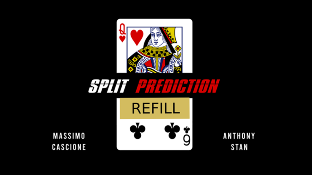 Refill for Split Prediction Red by Massimo Cascione &amp; Anthony Stan- Trick