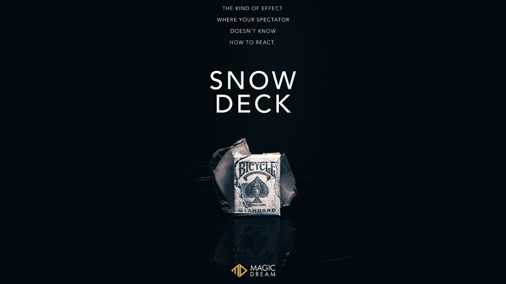 SNOW DECK By Yoan TANUJI &amp; Magic Dream (Gimmicks and Online Instructions) - Trick