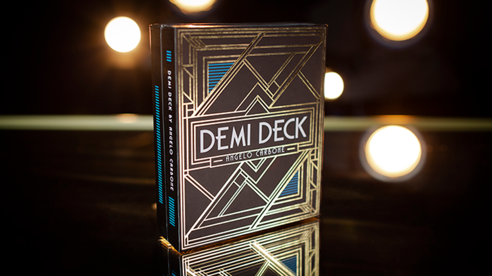 Demi Deck (Gimmick &amp; Online Instructions) by Angelo Carbone - Trick