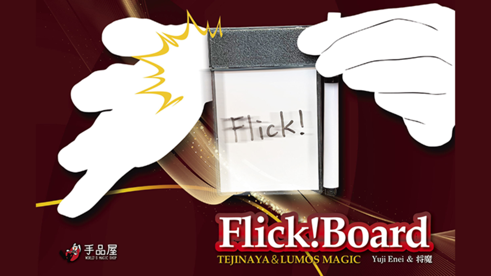 Flick! Whiteboard by Tejinaya &amp; Lumos Magic - Trick