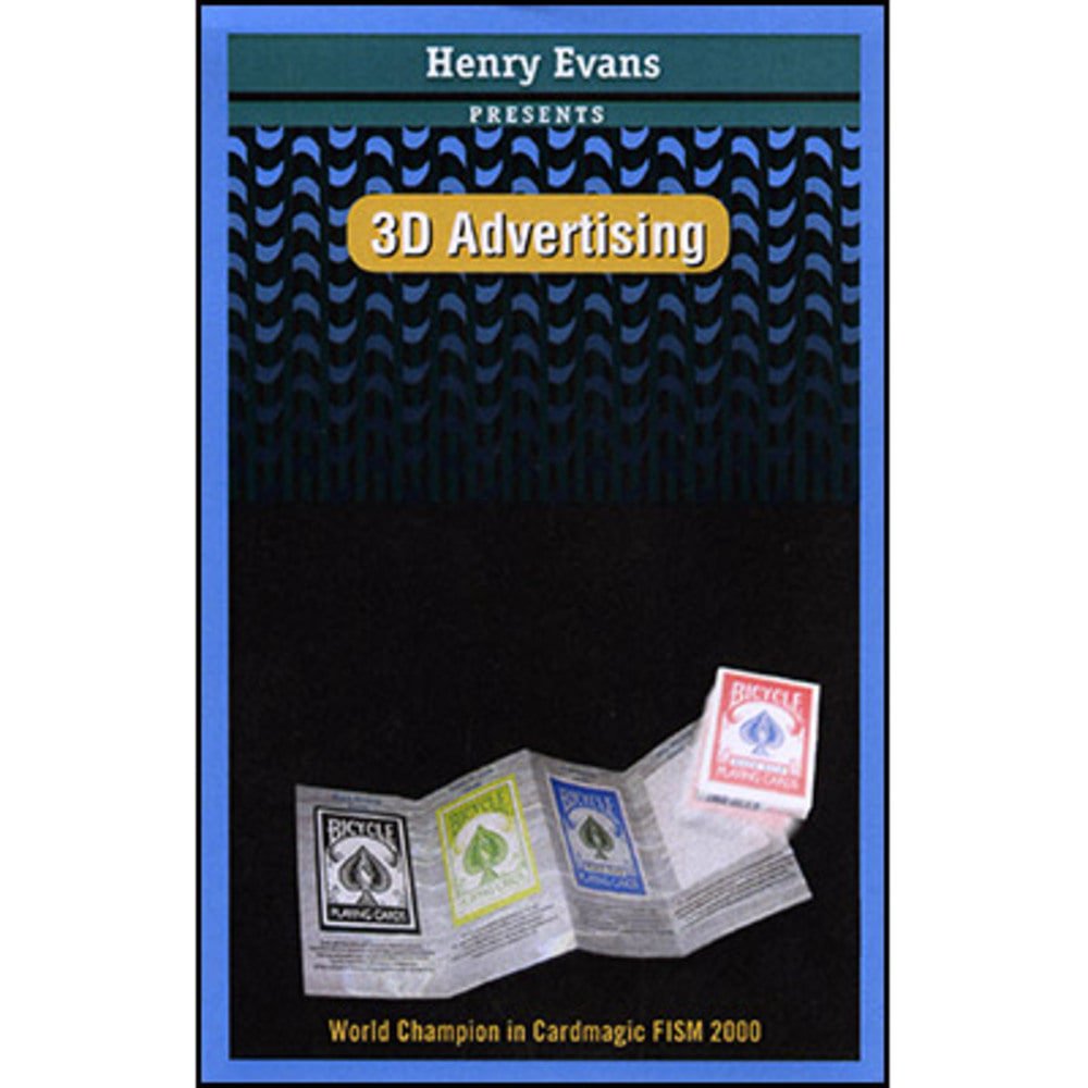 3D Advertising by Henry Evans - Trick