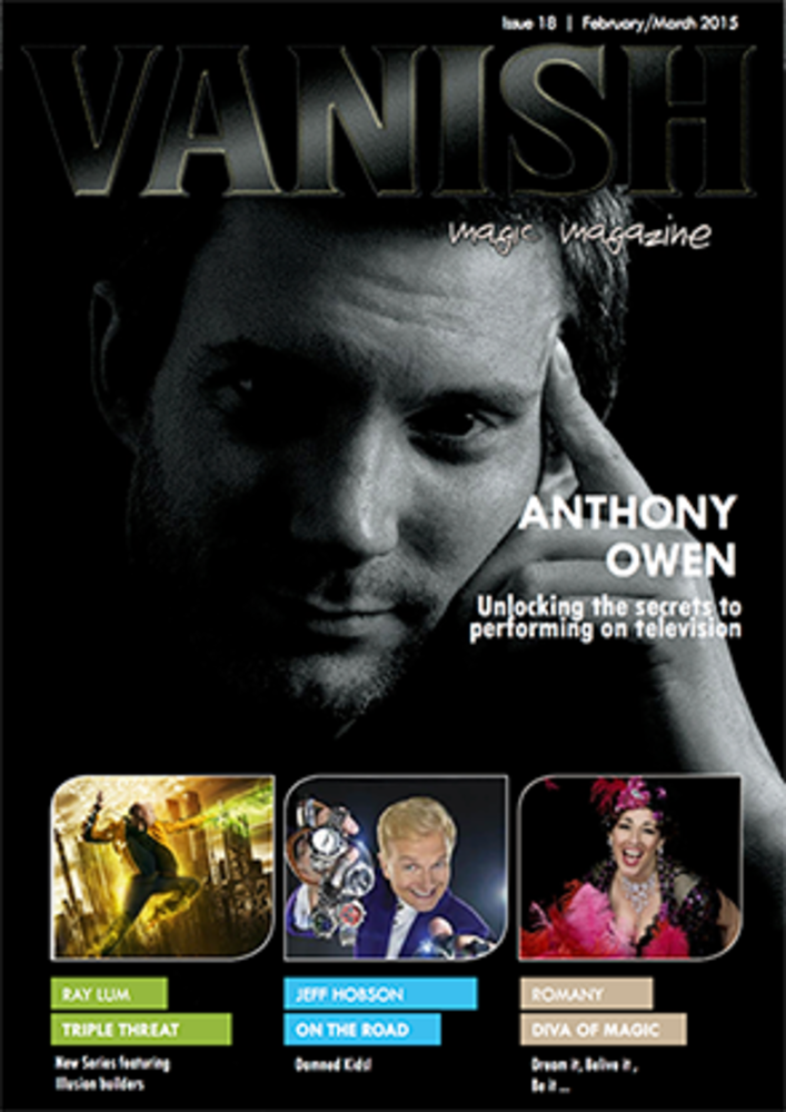 VANISH Magazine February/March 2015 - Anthony Owen eBook - DOWNLOAD