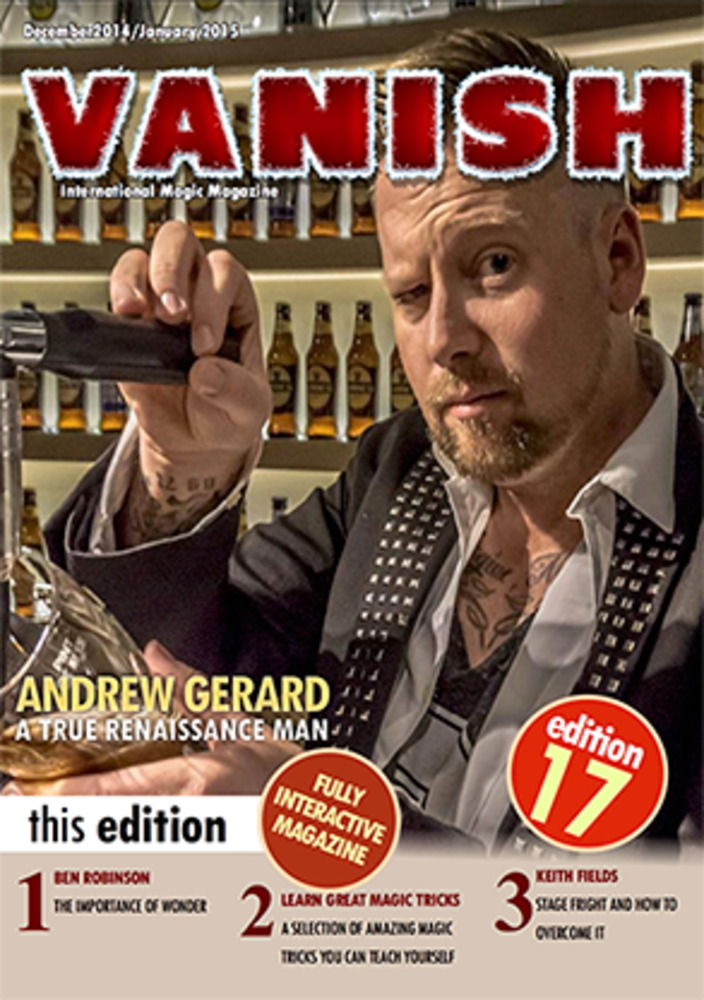 VANISH Magazine December 2014/January 2015 - Andrew Gerard eBook - DOWNLOAD
