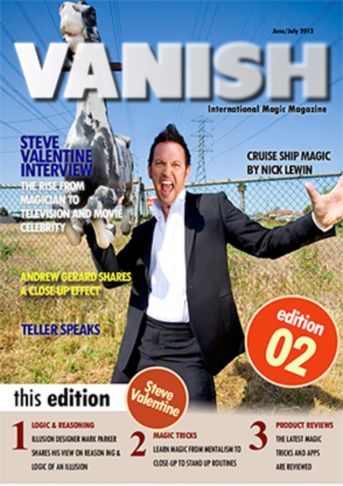 VANISH Magazine June/July 2012 - Steve Valentine eBook - DOWNLOAD
