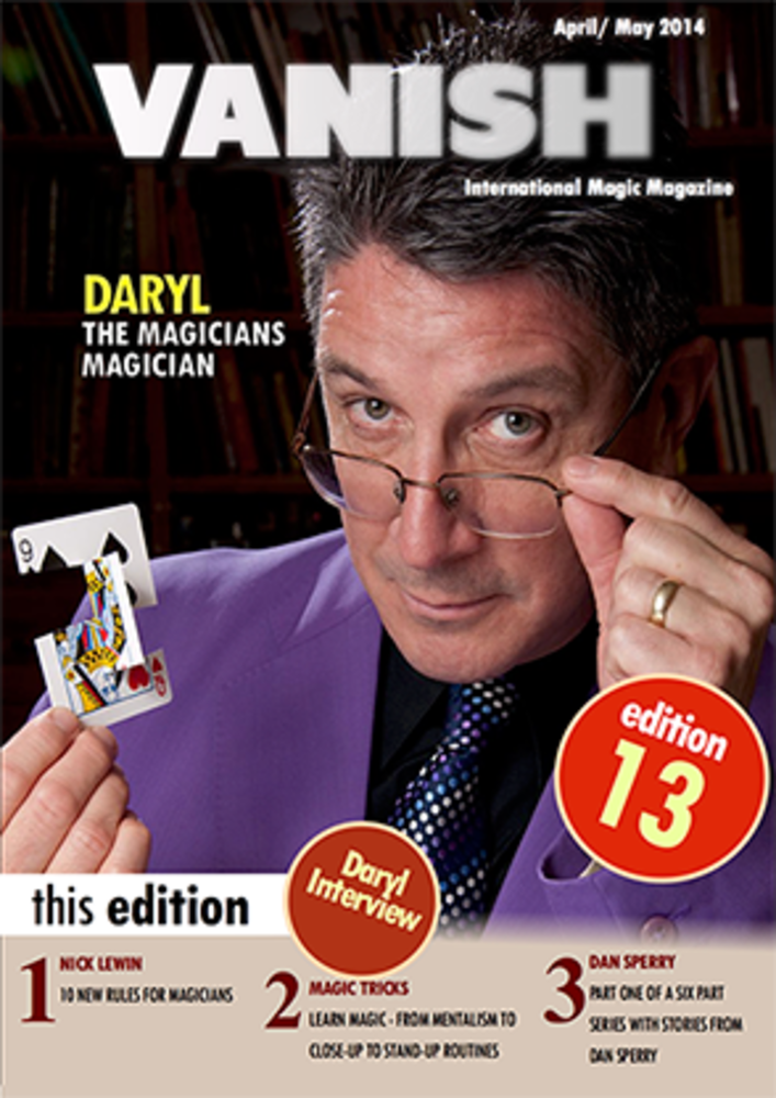 VANISH Magazine April/May 2014 - Daryl eBook - DOWNLOAD