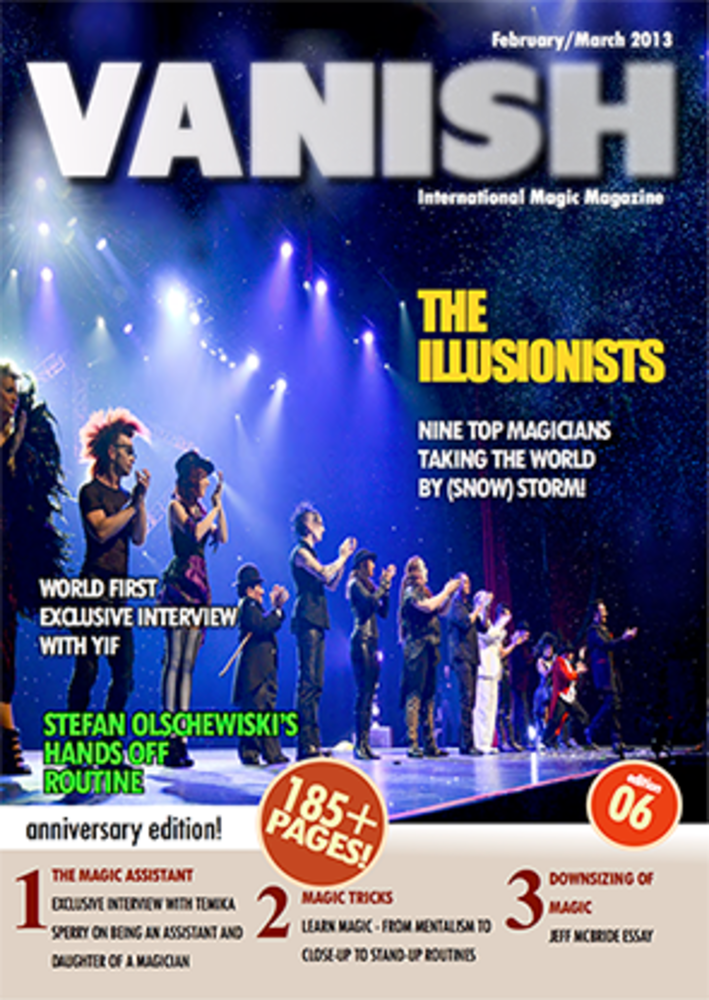 VANISH Magazine February/March 2013 - The Illusionists eBook - DOWNLOAD